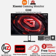[3 YEAR WARRANTY] Xiaomi Mi 2024 G24i Gaming Monitor | 1080P Full HD | Fast IPS LCD | 180Hz high ref