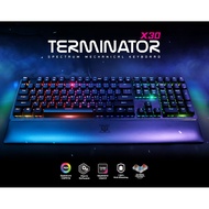 Kapong คีย์บอร์ดเกมมิ่ง Nubwo Termination X30 Mechanical Keyboard Blue Brown Red Switch ประกัน 2ปี ค