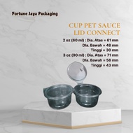 PET Sauce Cup 2 oz and 3 oz