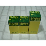Oil Filter Benz E-Class W210 (1995-2003) All Sub-Models/Mann HU727/1x HU718/1k HU718/5x