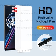 Easy installation Hydrogel Full Cover Clear Soft Screen Protector For Realme 11 10 9 9i 8 7 Pro Plus
