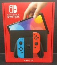 Nintendo Switch主機 oled 霓虹藍 霓虹紅