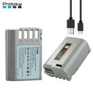 Probty 2600mAh DMW-BLK22 DMW BLK22 Battery Type-C Input port for Panasonic Lumix DC-S5 DC-S5 II GH6 