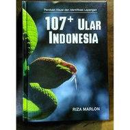 Koeta Store. Buku Panduan Visual dan Identifikasi Lapangan "107+ ULAR INDONESIA" ORIGINAL