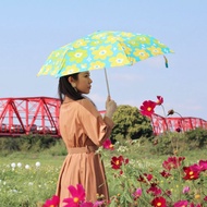 超輕防風抗UV自動傘 - 花花