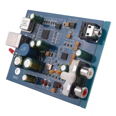 L69A MIni USB Decoder Board ES9028K2M+SA9023 Fever Audio DAC Sound Card Decoding Module DIY for Powe