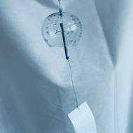 手寫字風鈴 落水紙 圓形玻璃 可客製 隨機出貨