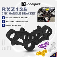 RXZ135 Crown Handle Bracket Yamaha Rxz Rxz135 Polychrome CNC Allloy Handle Crown Bar With Screw