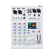 W-6&amp; Private Model4Road6RoadOTGMultifunctional Sound Card Mixer24DSPBluetoothUSBReverb Audio Mixer Lianmai Live Broadcas