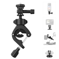 TELESIN Cycling Motorcycle Clip 360° Bracket Bike Tube Clip For GoPro DJI OSMO Action Insta360 Action Camera Accessories