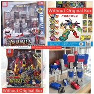 [Biru Dengan Bonus] Transformasi Warna Asal Metroplex G1 3 Tukar Pejuang Pangkalan KO Ver Action Fig