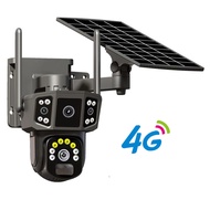 YOOSEE TDLกล้องวงจรปิด4G หน้าจอคู่ 2กล้อง ดูพร้อมกันได้ Color Full HD 5ล้านพิกเซล กล้องวงจรปิดโซล่าเ