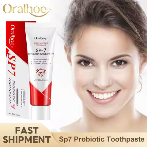 120g Sp-7 Probiotic Toothpaste Whitening Clean Teeth Remove Stains Fresh Breath Relieve Gum Decay Or