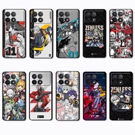 for Xiaomi Redmi K40 K60 K70 Note 7 8 Pro NS65 Zenless Zone Zero Fashionable soft black phone case