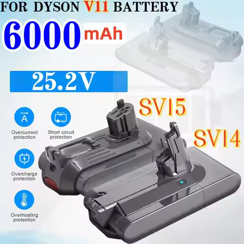 Vacuum Cleaner For Dyson V11 Replace Battery SV14 SV15 series 970145-02 Fluffy SV15 Absolute Extra V