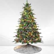 Berry Christmas Tree w/ Decor Berry Pinecone Snow Effect X-mas Decoration 4 5 6 7 8 Feet