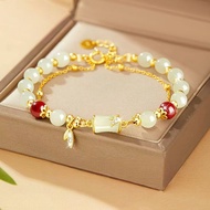 New Bamboo Joint Bracelet for Women Meaningful You Zhu Enough Niche Design Exquisite Jewelry Birthda