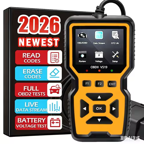 Car Obd2 Scanner Diagnostic Tool Code Reader, Car Voltage Tester Engine Fault Code Scanner, Charging
