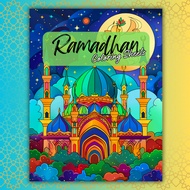 [CS027] ADULT COLORING PAGES - [50 PAGES] [A4 SIZE] Ramadan Coloring Pages