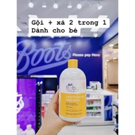 Boots 2 in 1 Thai baby shampoo and conditioner (500ml/bottle)