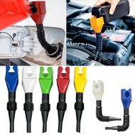 Motorcycle Car Refueling Gasoline Engine Oil Funnel Filter Transfer Tool Plastic Snap Spill Kereta