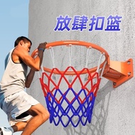 Basketball Hoop Adult Basketball Hoop Wall-Mounted Solid Basketball Hoop Thickened Basketball Hoop W