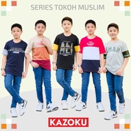 NABI 12-20t Kazoku T-Shirt Muslim Figure Series (zainkids official)/Children's Muslim T-Shirt/Islamic Children's T-Shirt/Muslim Children's T-Shirt/Abu Bakar T-Shirt/Prophet's Companion T-Shirt
