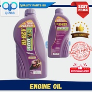 HI-REV Motorcycle Engine Oil 4T 2T Minyak Engine Hitam Motor Original Berkualiti