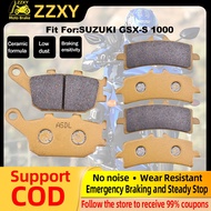 For SUZUKI GSX-S 1000 F/L/GT/GX 1 Set Motorcycle Accessories Ceramic Fiber Front And Rear Brake Pads
