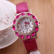 Hello Kitty Watch Kids Watch Girls Crystal Watch Hello Kitty Jam Tangan Budak