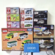 東京車站-玩具店 全新 New Tomica Tomy 8月 新貨 紅白盒 107 LAMBORGHINI REVUELTO / 76 Daihatsu Hijet JAF Road Service 
