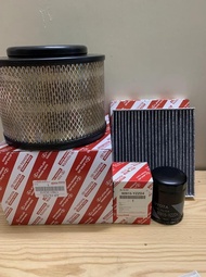 Combo Bộ Lọc Fortuner - Inova - Lọc Dầu - Lọc Điều Hoà - Lọc Gió Động Cơ