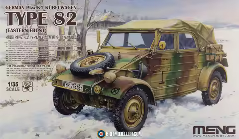 MENG Model VS-016 German Pkw. K1 Kübelwagen Type 82 (Eastern Front) assembly Scale diy toys Model Ki