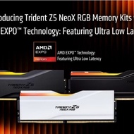 # G.SKILL Trident Z5 NeoX RGB Series DDR5 RAM 32GB Kit 6000MHz CL28 / CL26 Black / White / Matte / A