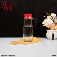 GLASS TEAPOT WITH PLASTIC LID IPC-1125C (5350) + FREE BUBBLE WRAP