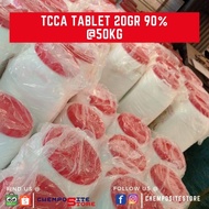 TCCA TABLET KECIL 20GR - chlorine desinfectant 50kg PAIL