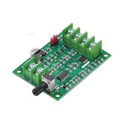 5V 12V Brushless DC Motor Driver Controller Board with Reverse Voltage Over Current Protection for H