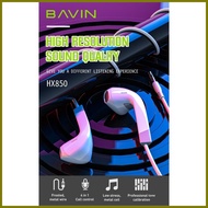 ▮ ➷ ◶ Bavin Music universal earphones With Microphone headset 3d Stereo sound HX850