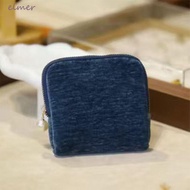 ELMER Zipper Jewelry Bag, Protective Pouch Large Capacity Jewelry Storage Bag, Exquisite Dust-proof 