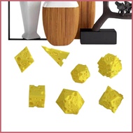 Playing 7 Pieces Cheese Board Game 3D Printed Fun Toy for Math Learning Decision Making Classroom Tr