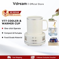 Vdream 2-in-1 Automatic Cooler & Warmer Cup 500ML Electric Iced Coffee/Beverage Cooling Cup for Drin