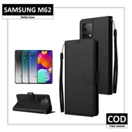SAMSUNG M62 Flip Leather Casing Cover hp
