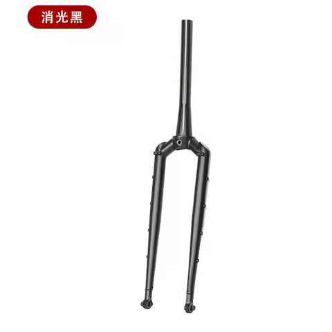 27.5Inch/700C Gravel Road Bike Fork /Chromoly Tapered Thru-Axle Fork / Touring Bike Multi-Functional