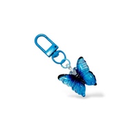 Kael Butterfly Keychain Gantungan Kunci Tas Charm Kupu Kupu Resin Bag Charm Ganci Key Chain Handmade