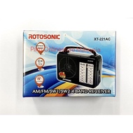 ROTOSONIC / SONIKA PORTABLE AM/FM RADIO 收音机 Radio fm