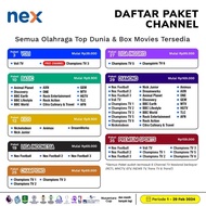 Top Up Paket Champion 25 Bulanan Paket 25 Matrix Garuda Nex Parabola