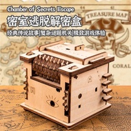 Secret Room Escape puzzle Decryption Locker Organ Box Adult puzzle Luban Lock Educational Toys