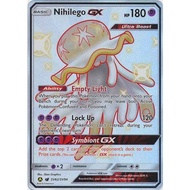 Pokemon TCG Card Nihilego GX SM Hidden Fates SV62/SV94 Shiny Ultra Rare