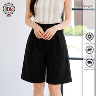 Women's Zipper Pants Women'sShorts Elastic Waist Cool Thai Thong H0028 - DASINOO