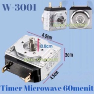 2-PIN 60-Minute Electronic Microwave Oven Timer (W-3001-60M)